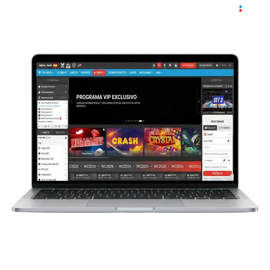 MegaPari España – Apuestas Deportivas y Casino Online en 2026